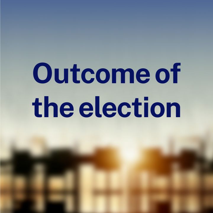 Outcome of the 2024 election